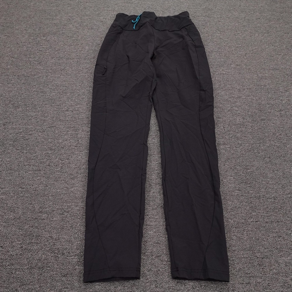 Rab Pants Womens Small Black Cargo Lightweight Hiking Outdoor Travel Nylon